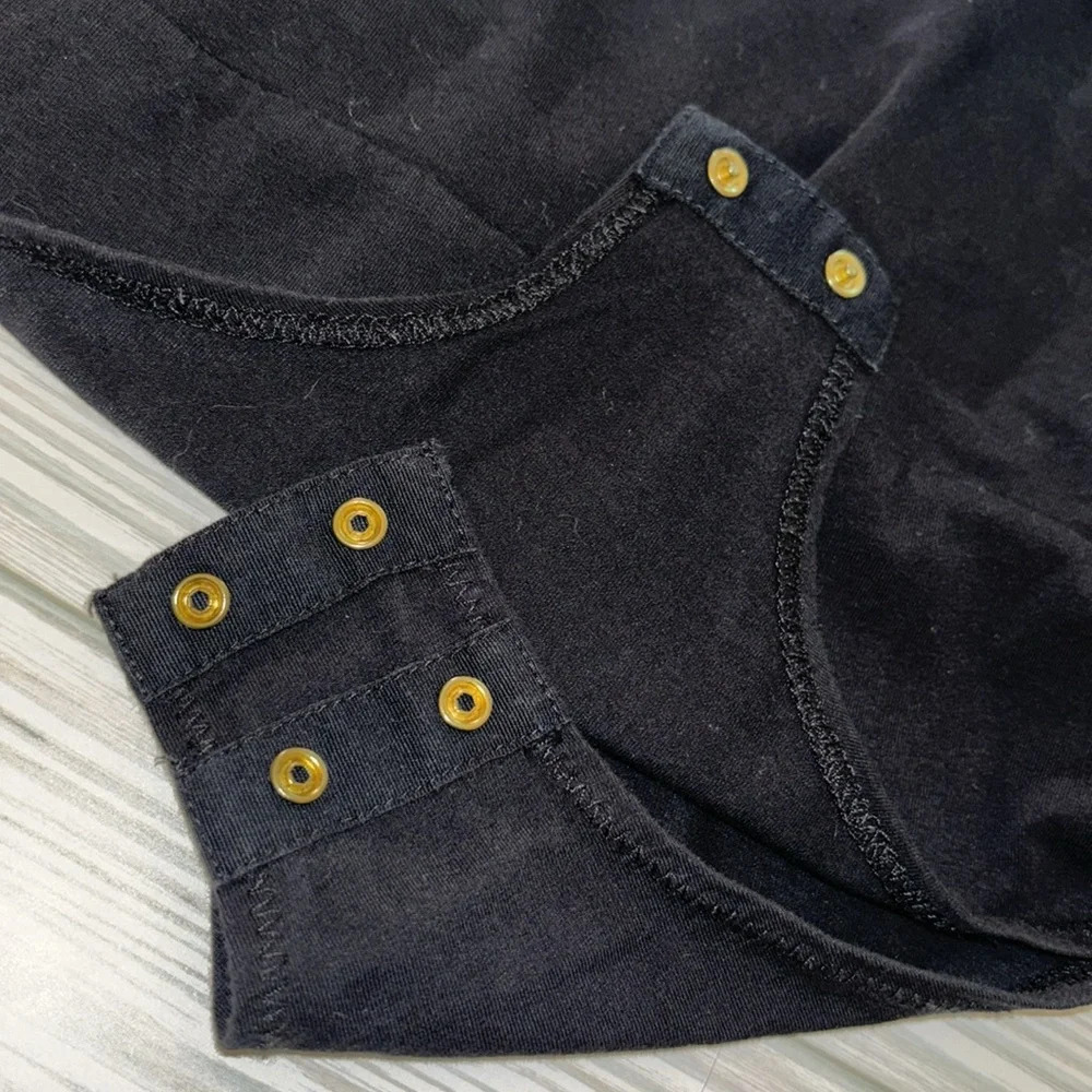 J.Crew Black Ruffle Bodysuit - Picture 7 of 8